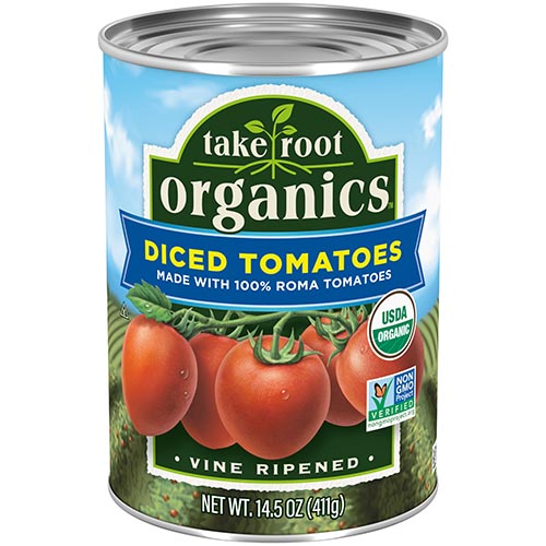 Canned Diced Tomatoes Take Root Organics